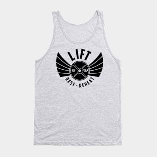 Lift Rest Repeat Tank Top